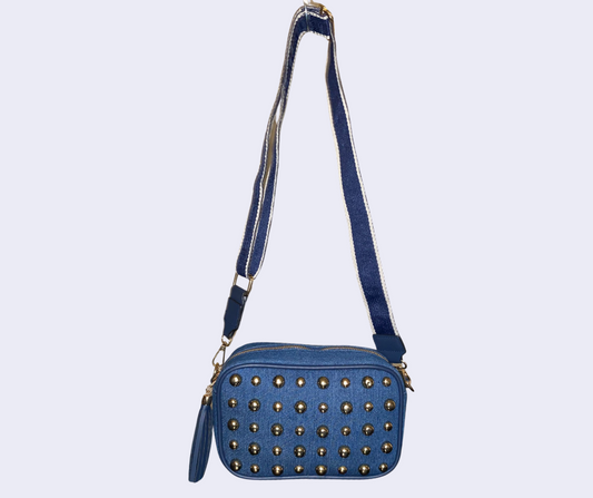 Borsetta a tracolla Borchiata